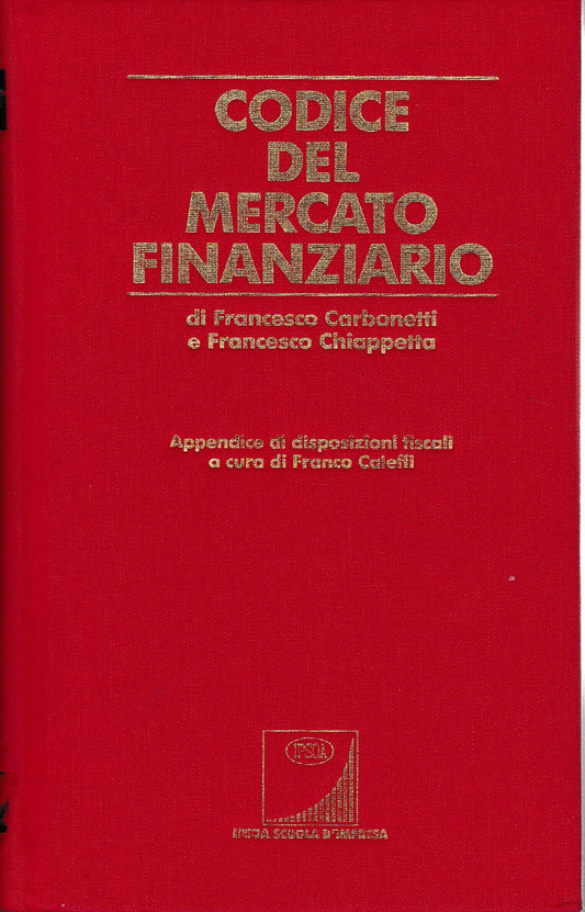 Codice del mercato finanziario - copertina