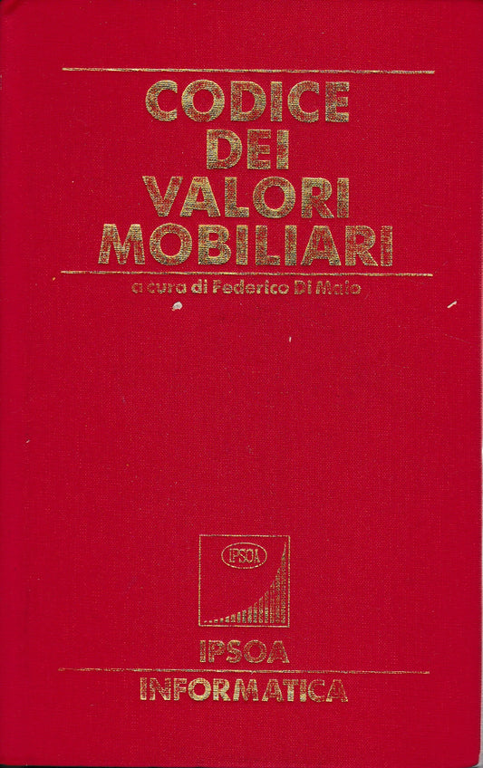 Codice dei valori mobiliari - copertina