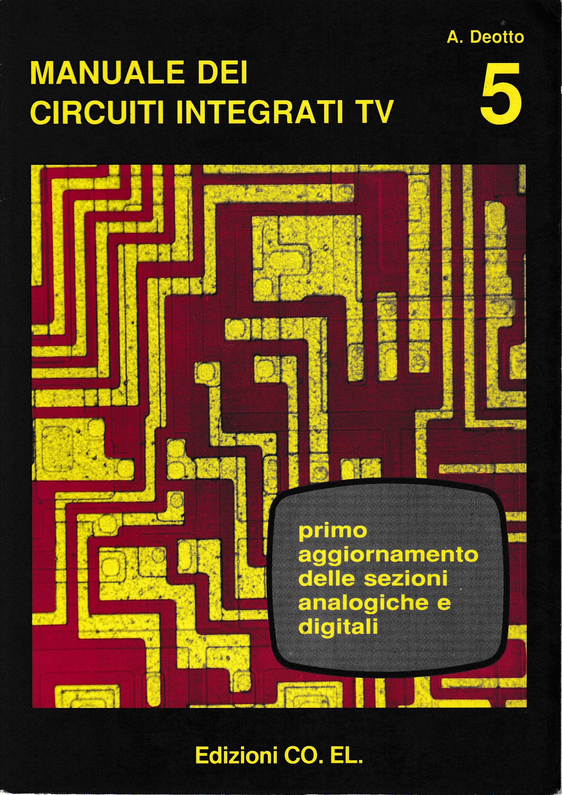 Manuale dei circuiti integrati TV, 5° vol. - copertina
