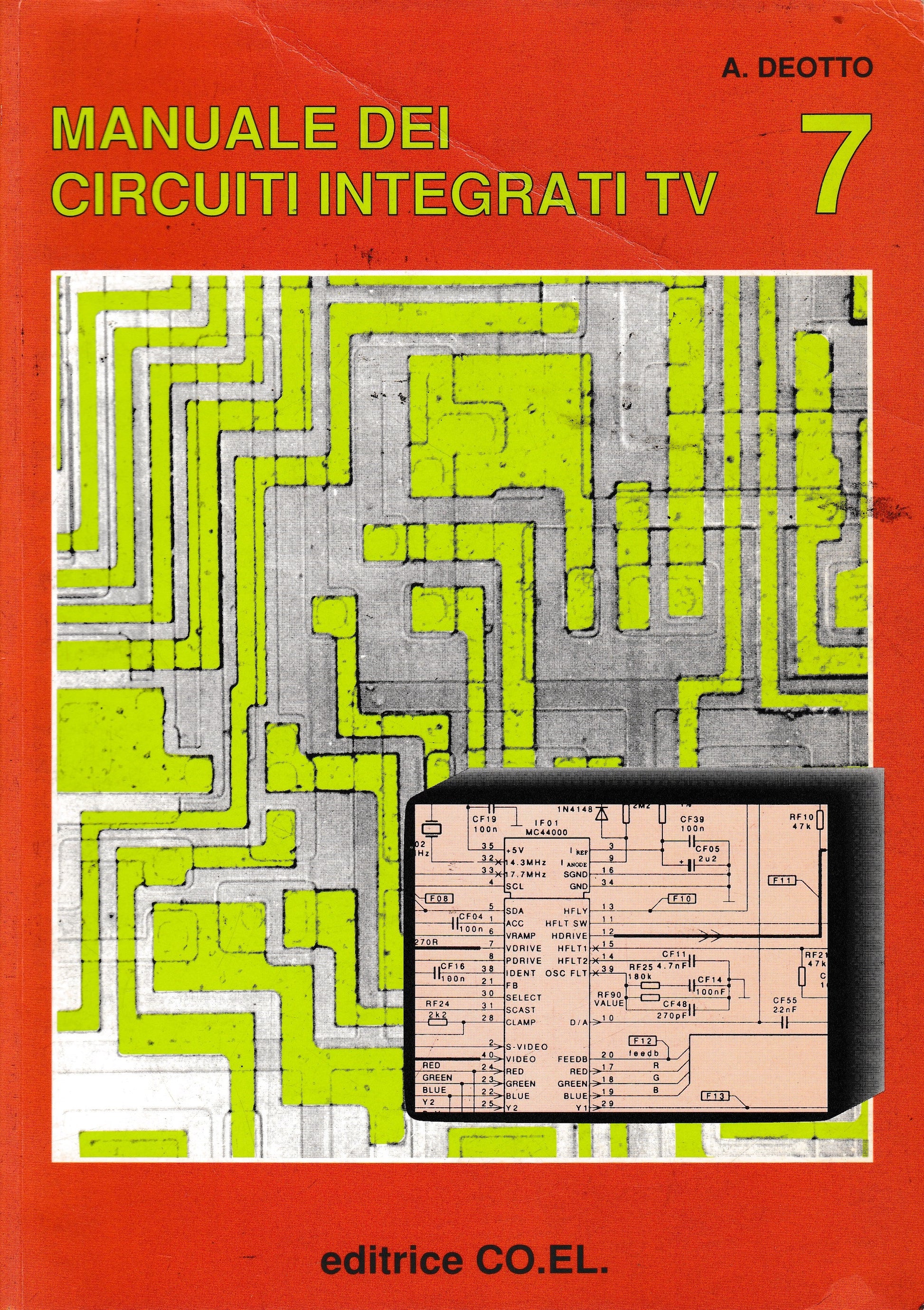 Manuale dei circuiti integrati TV, 7° vol. - copertina