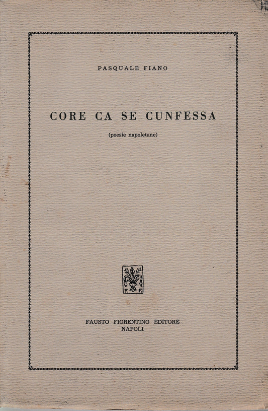 Core ca se cunfessa (poesie napoletane) - copertina