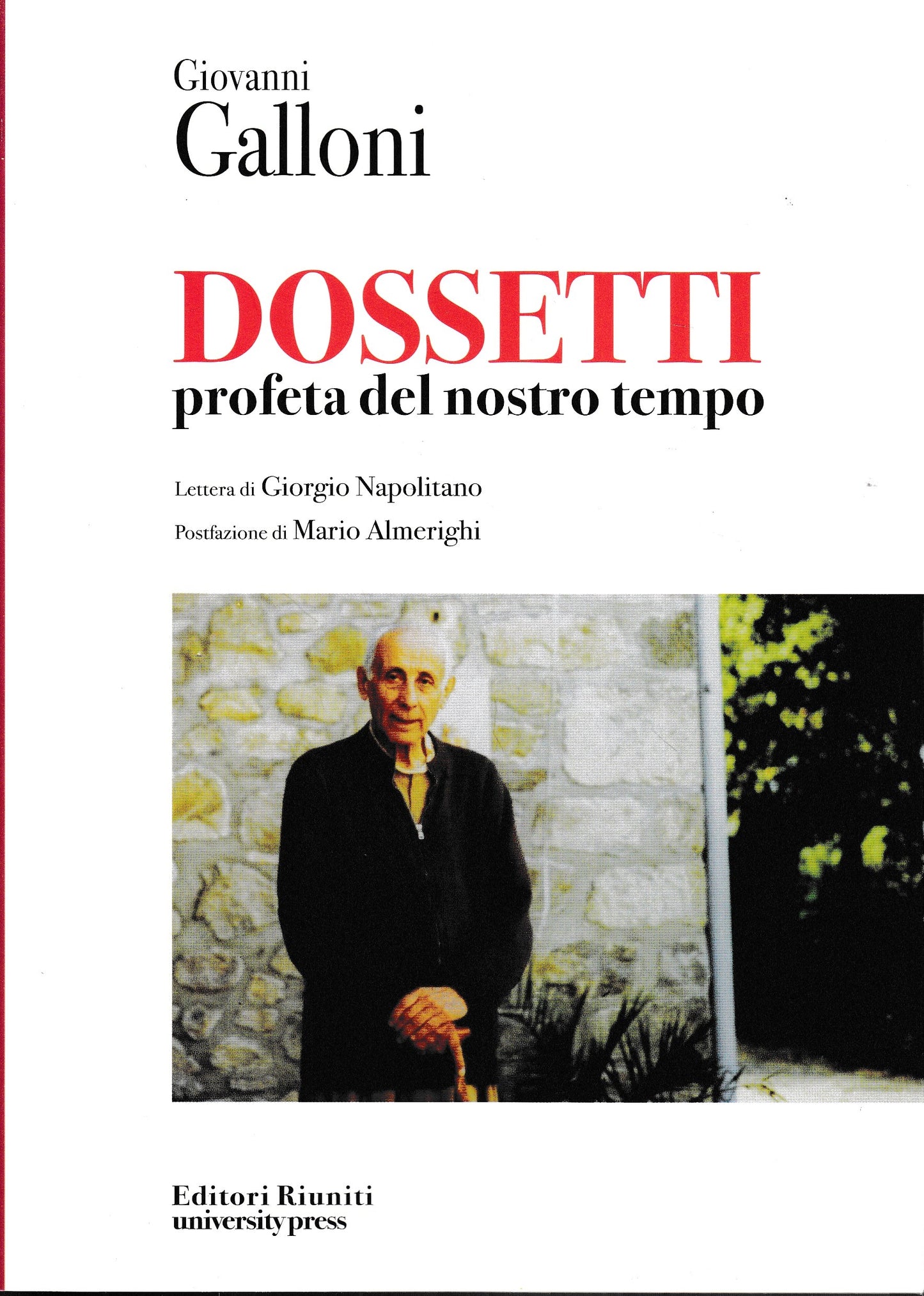 Dossetti. Profeta del nostro tempo - copertina