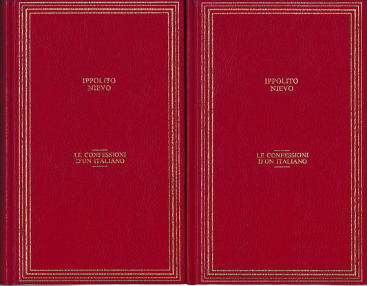 Le confessioni d'un italiano, 2 volumi - copertina