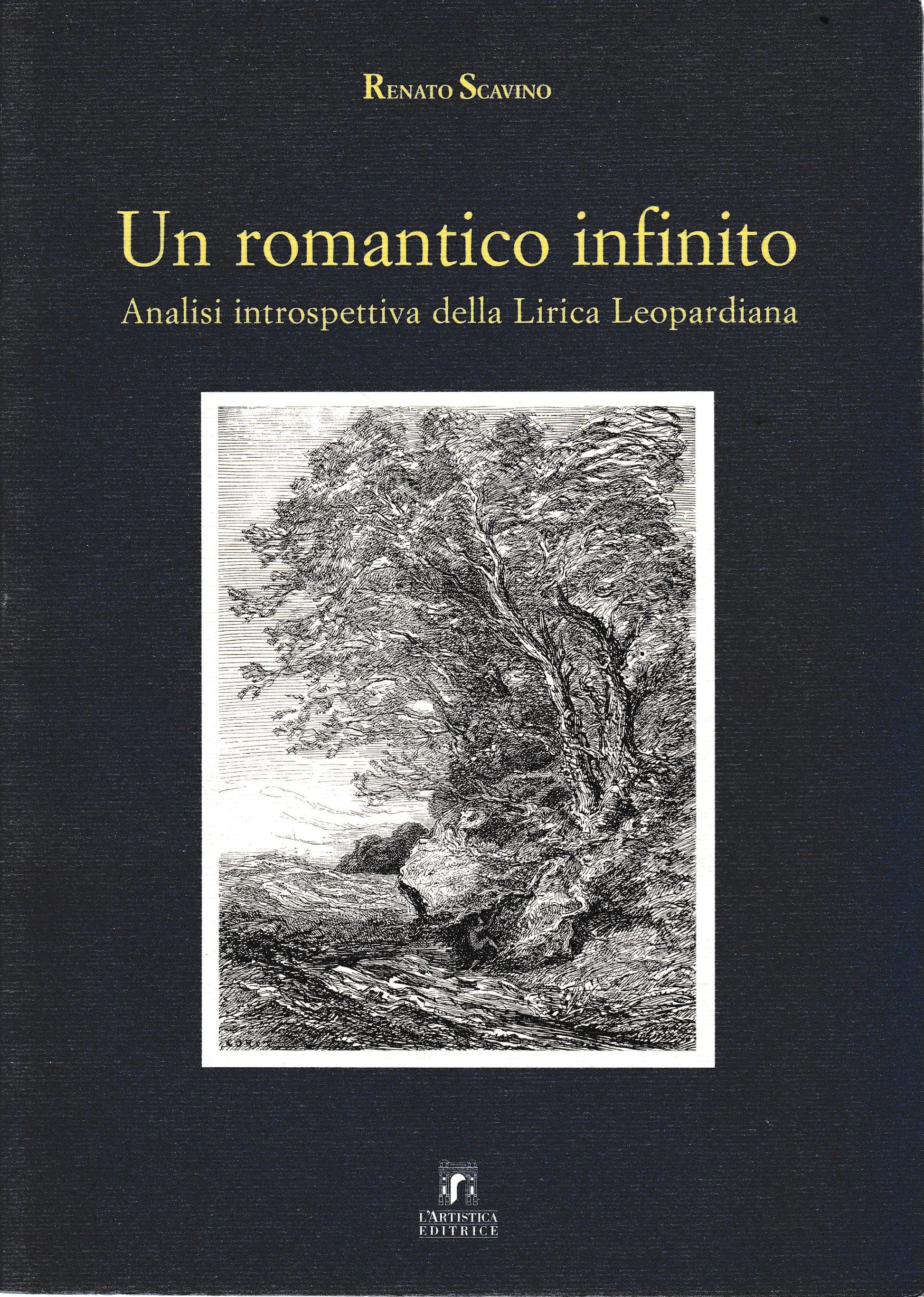 Un romantico infinito. Analisi introspettiva della lirica leopardiana - copertina