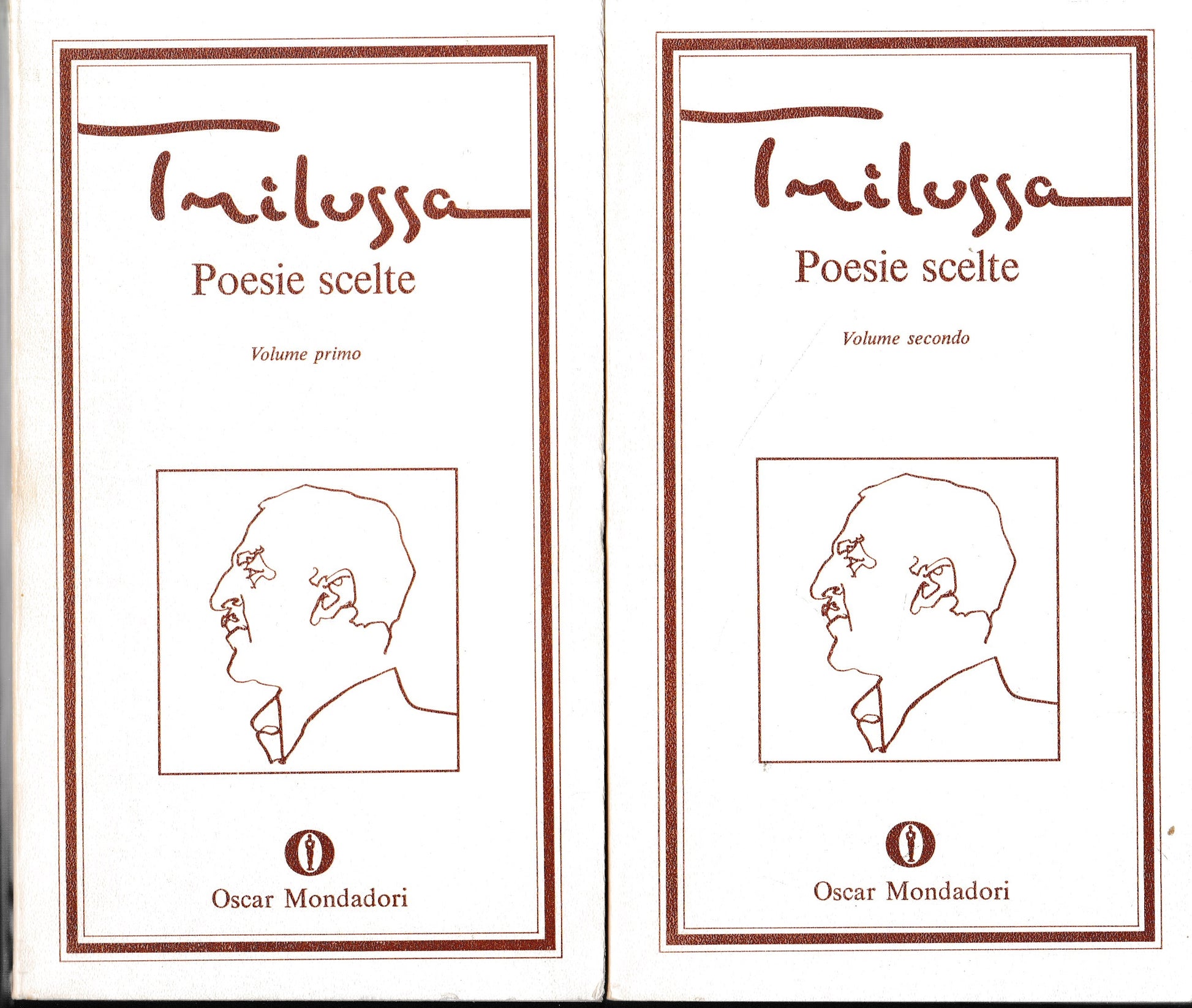 Poesie scelte, 2 volumi - copertina