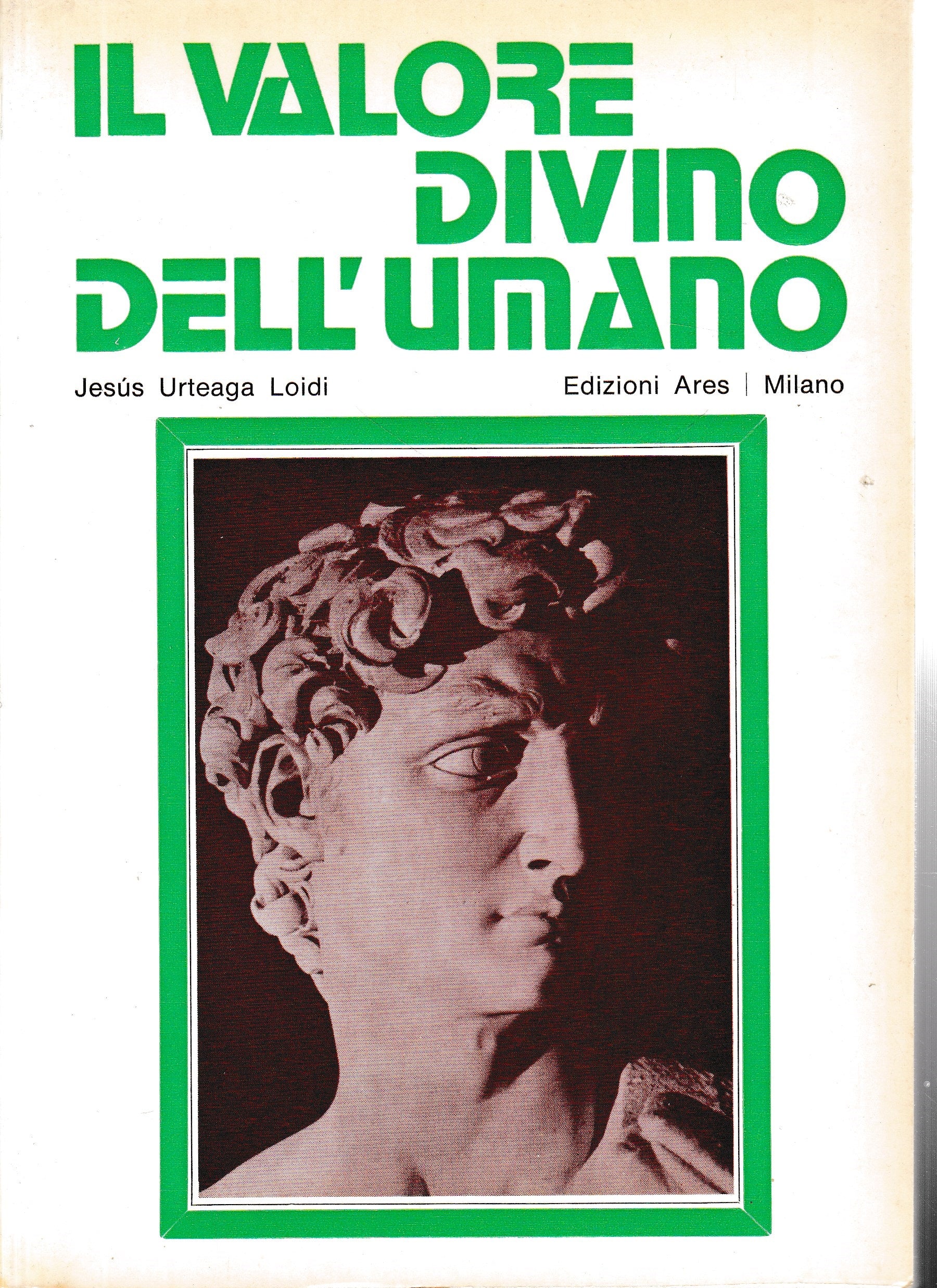 Il valore divino dell'umano - copertina