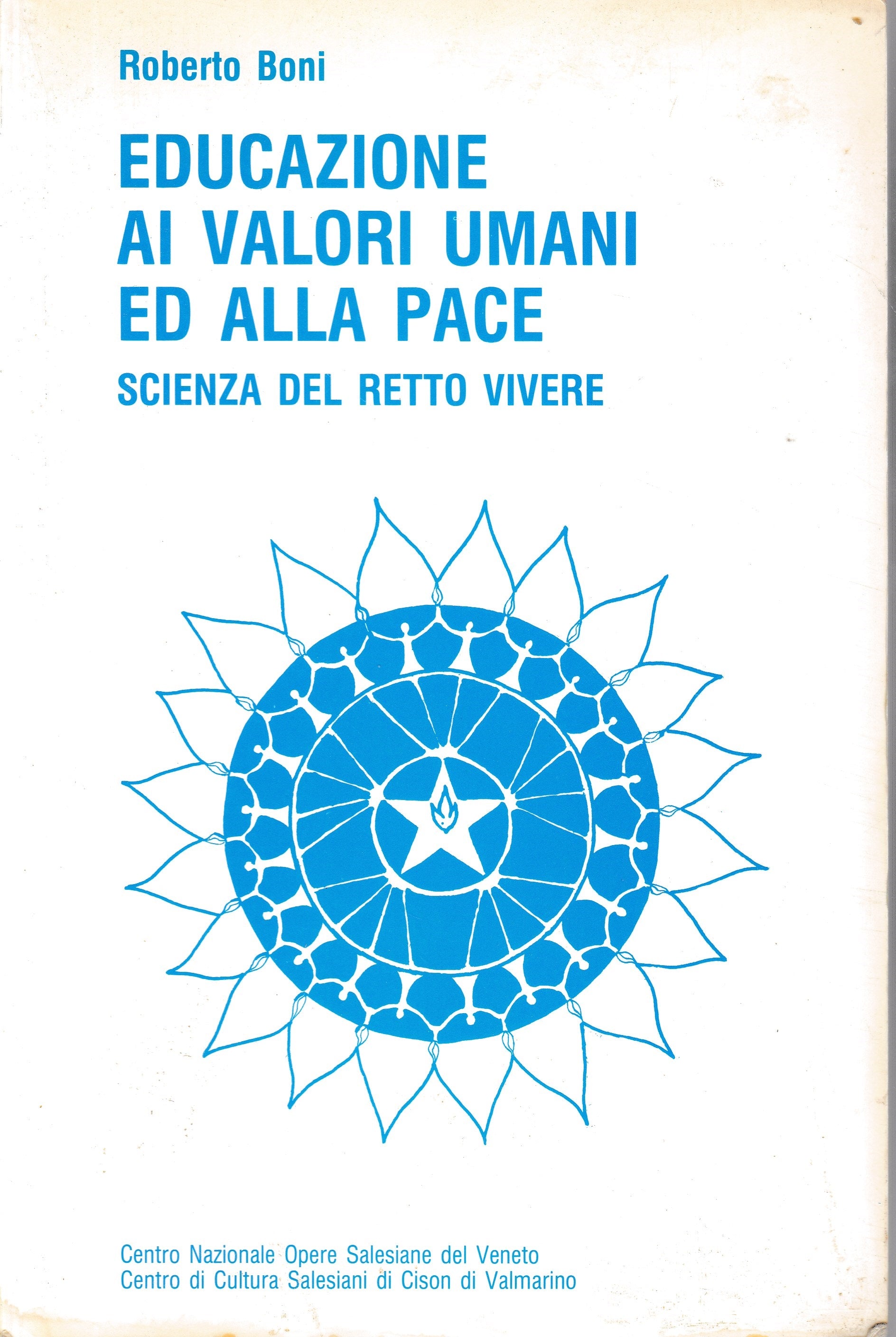 Educazione ai valori umani ed alla pace - copertina