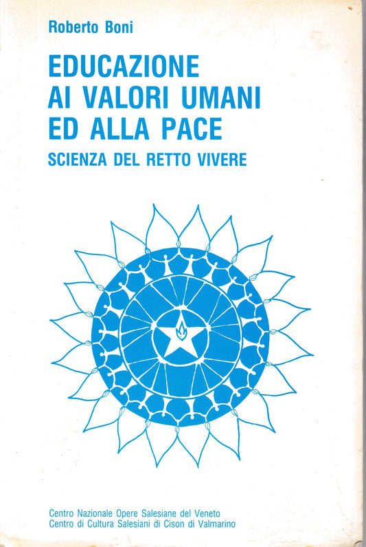 Educazione ai valori umani ed alla pace - copertina