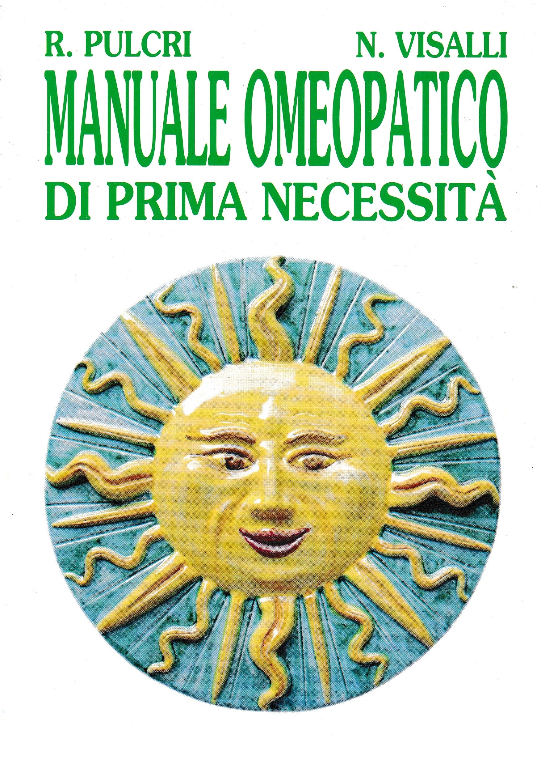Manuale Omeopatico di prima necessità - copertina