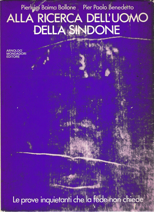Alla ricerca dell'uomo della sindone - copertina