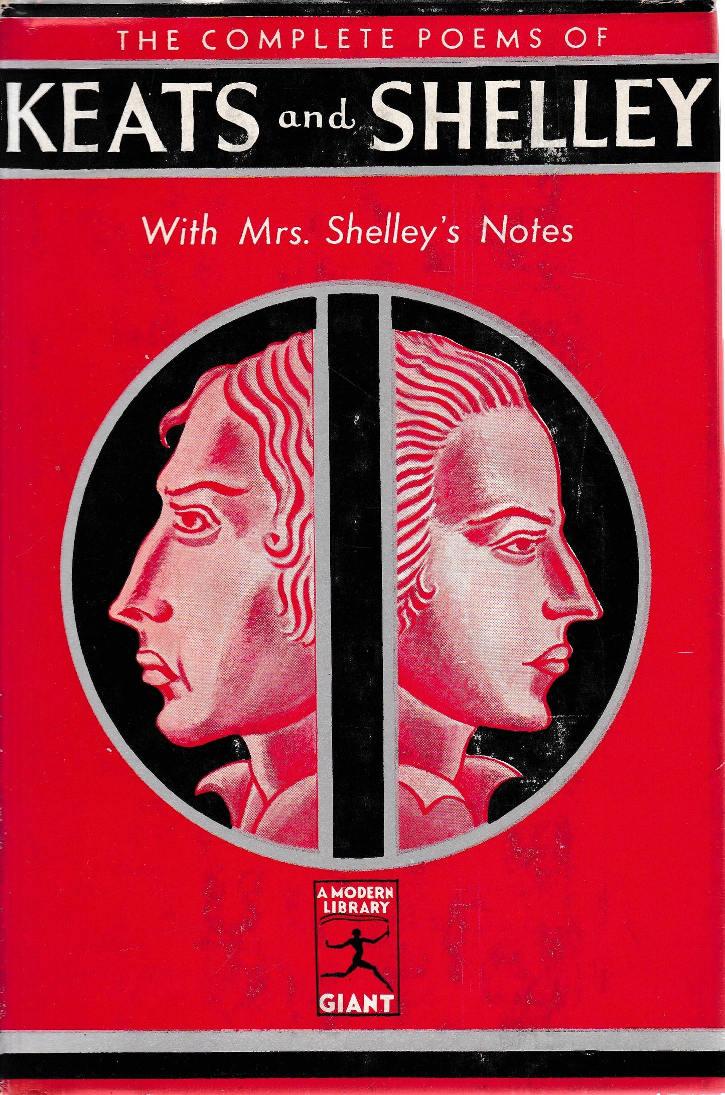 Complete Poems of Keats and Shelley, the with Mrs. Shelley's Notes - copertina