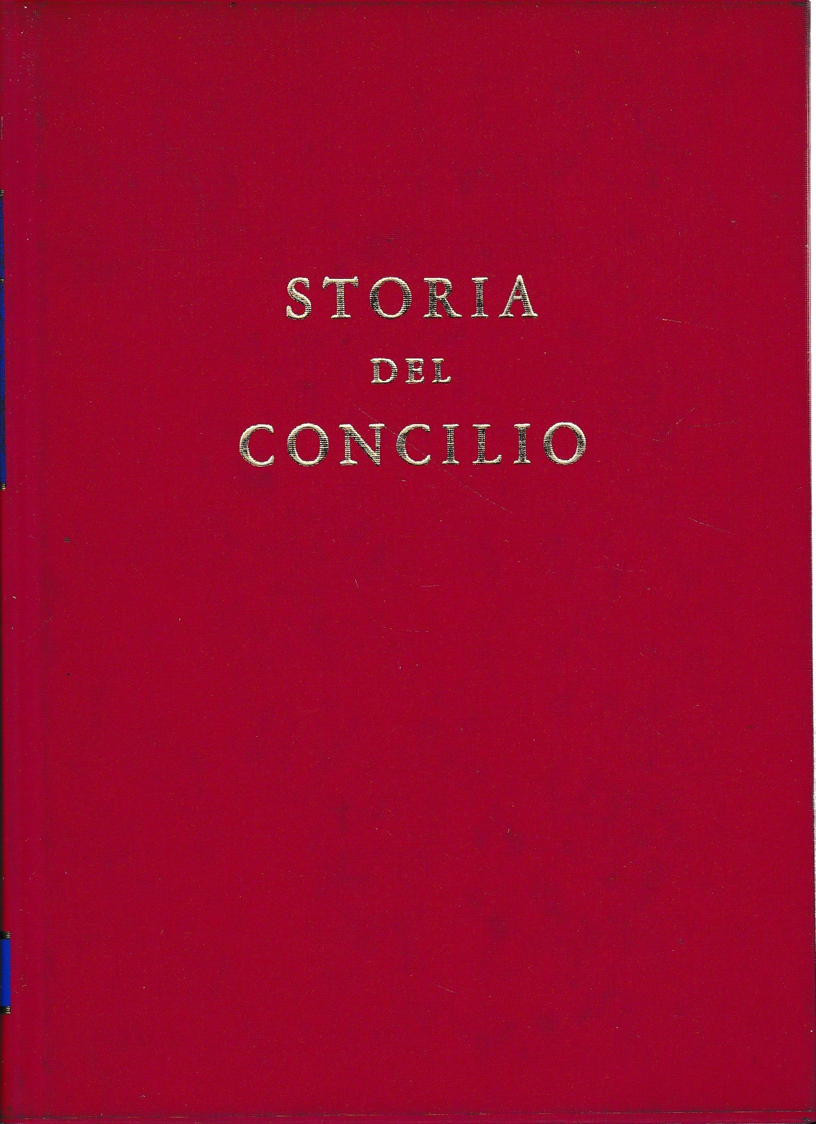 Storia del Concilio - copertina