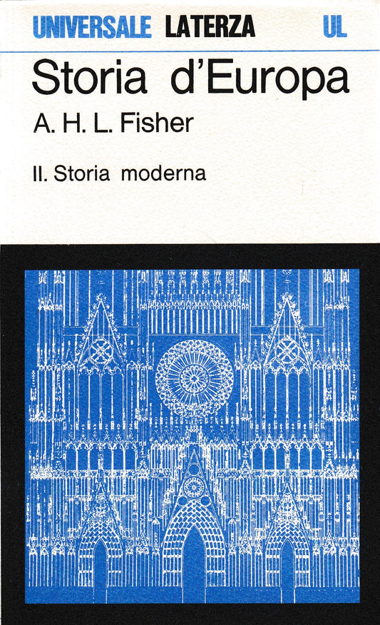 Storia d'Europa  II. Storia moderna - copertina