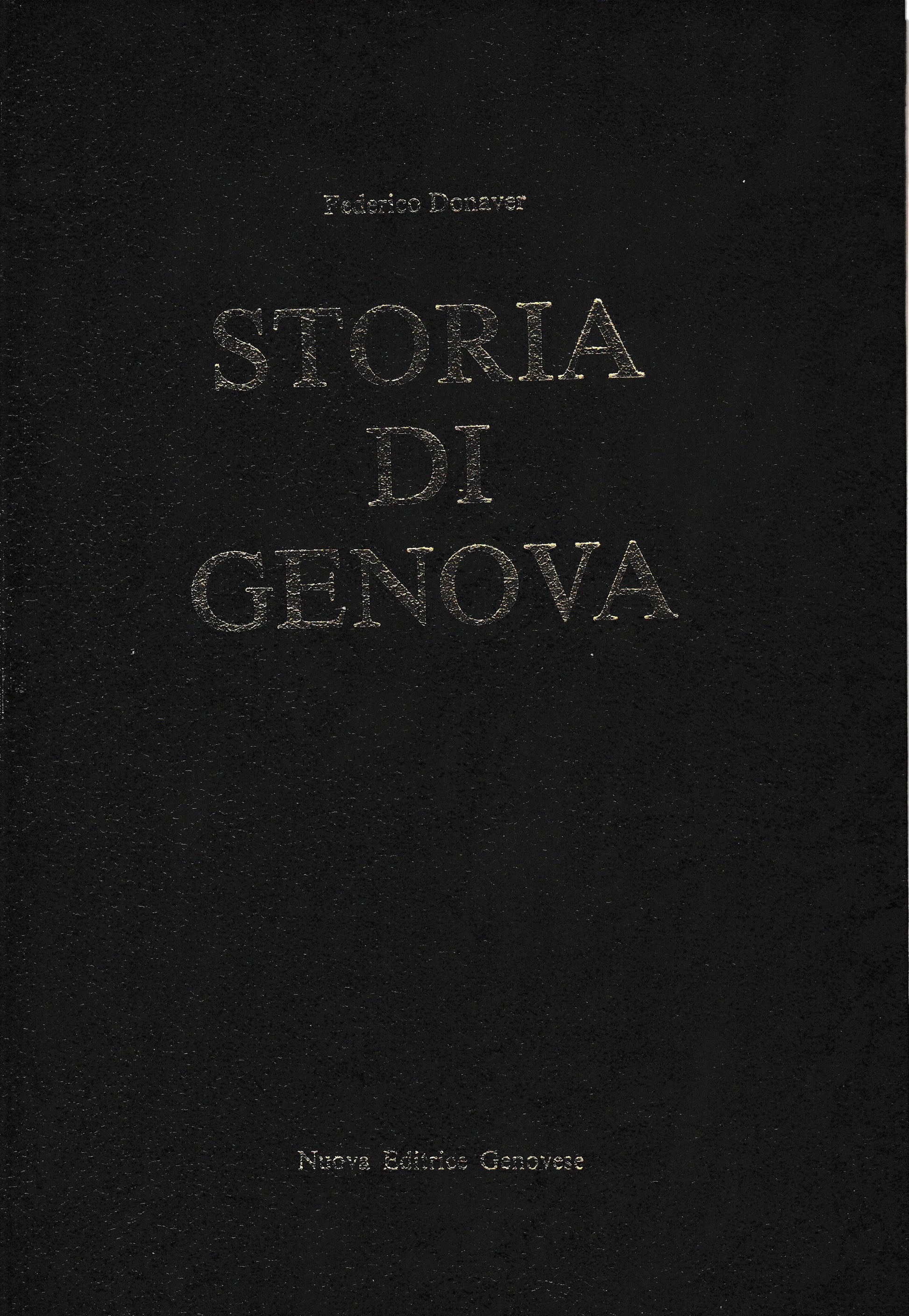 Storia di Genova - copertina