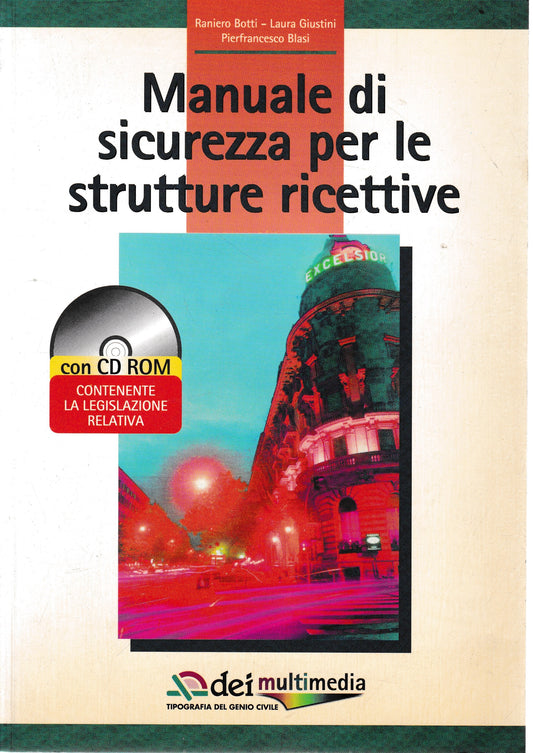 Manuale di sicurezza per le strutture ricettive. Con CD-ROM - copertina