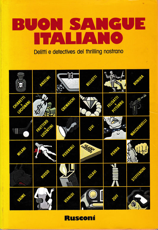 Buon sangue italiano. Delitti e detectives del thrilling nostrano - copertina