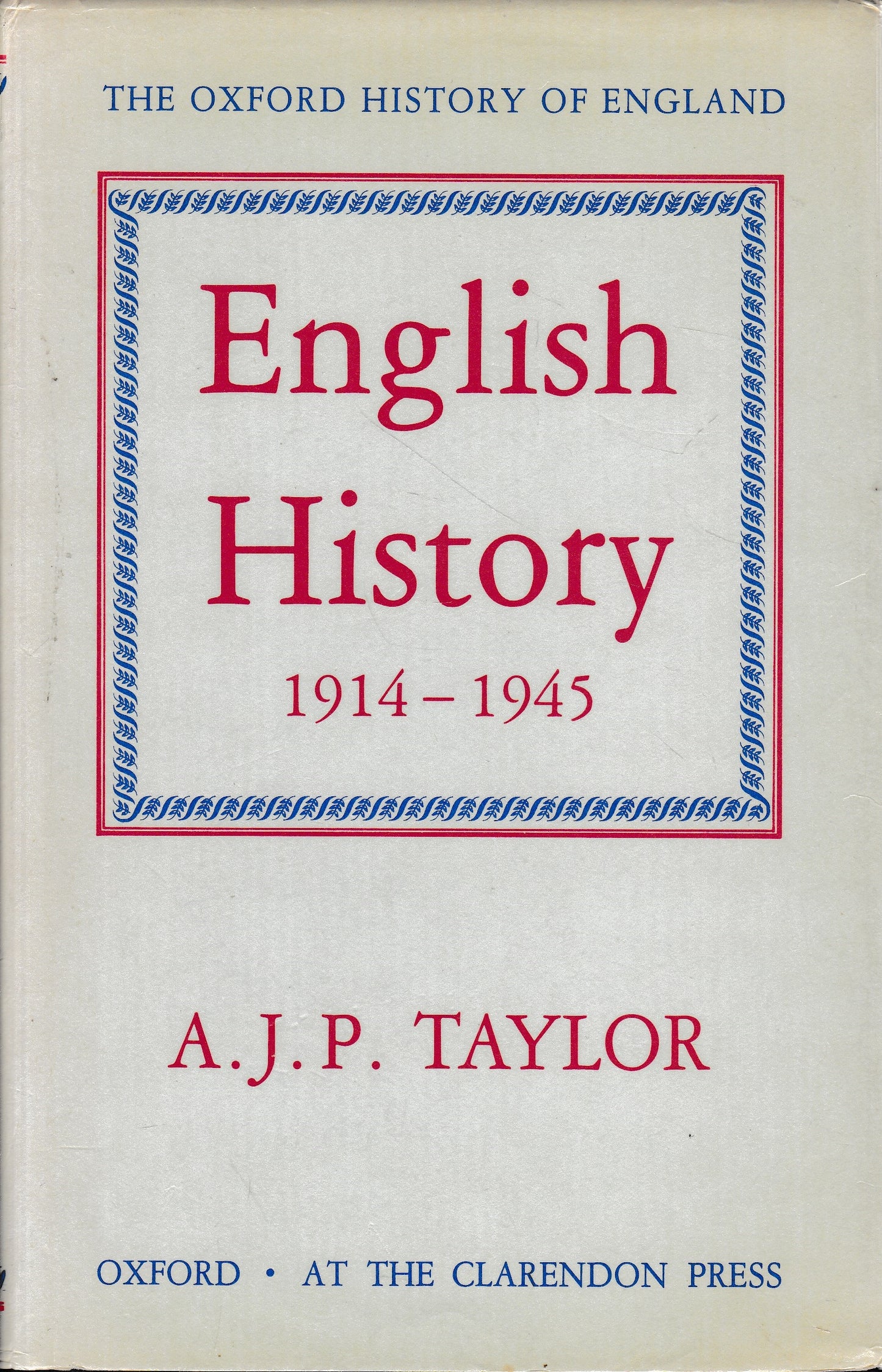 English History 1914-1945 - copertina