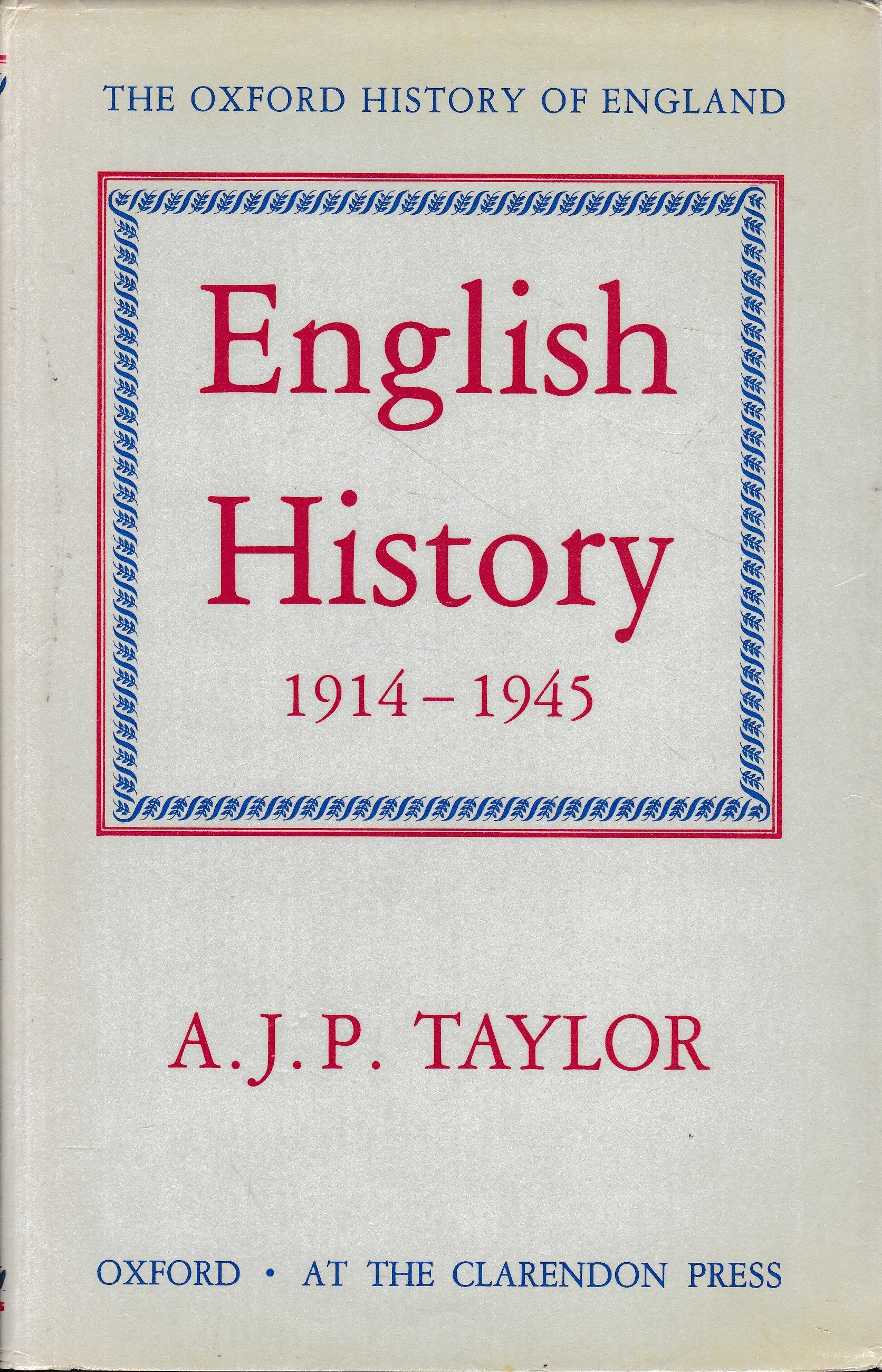 English History 1914-1945 - copertina
