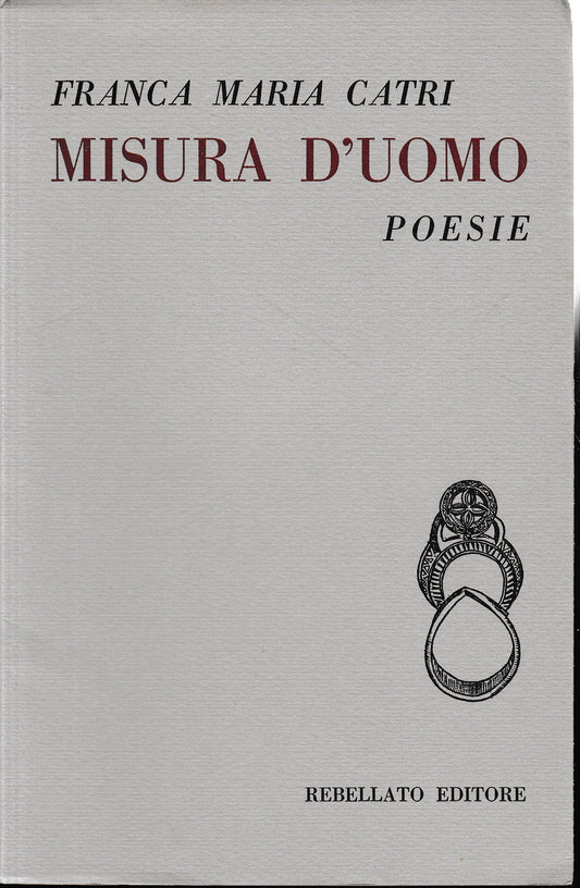 Misura d'uomo. Poesie - copertina