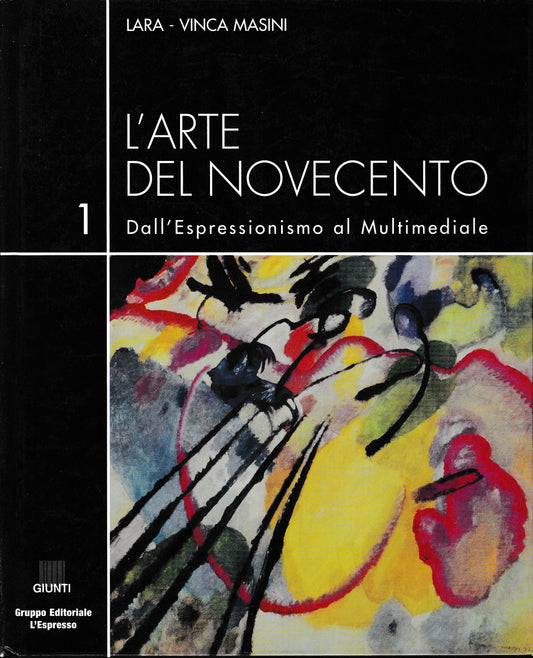 L'arte del Novecento. L'espressionismo, volume 1° - copertina