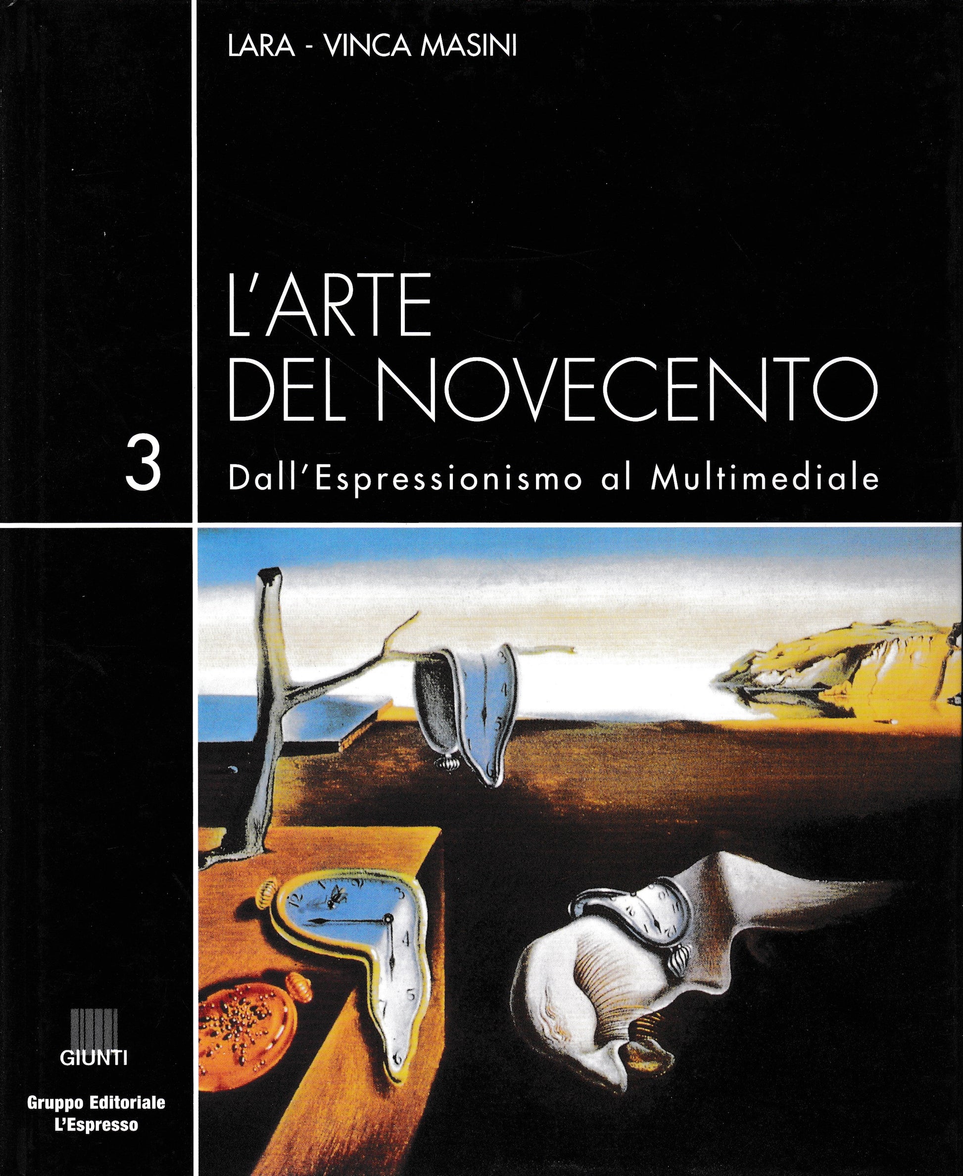 L'arte del Novecento. Le avanugardie alternative, volume 3° - copertina