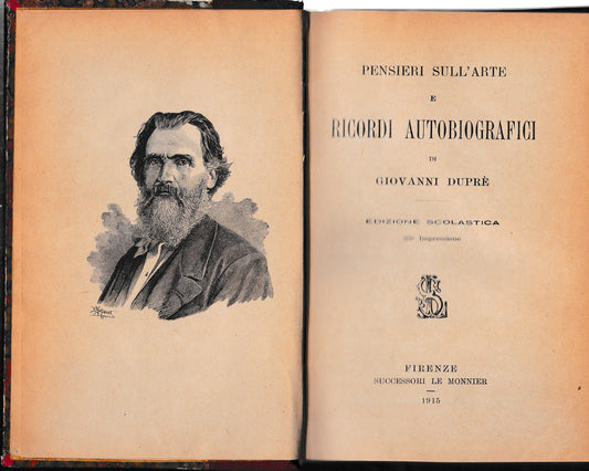 Ricordi sull'arte e ricordi autobiografici - copertina