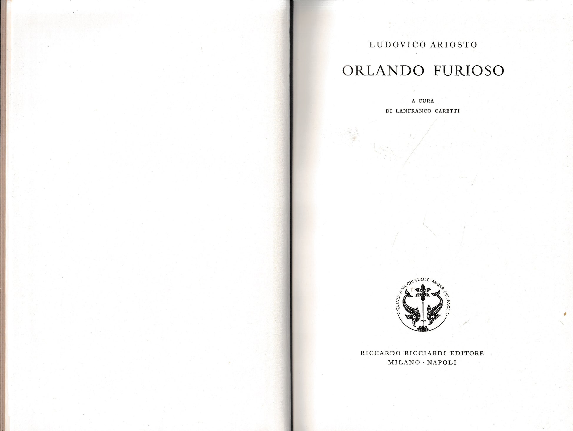 La letteratura italiana. Storia e testi. Orlando Furioso, volume 19 - copertina