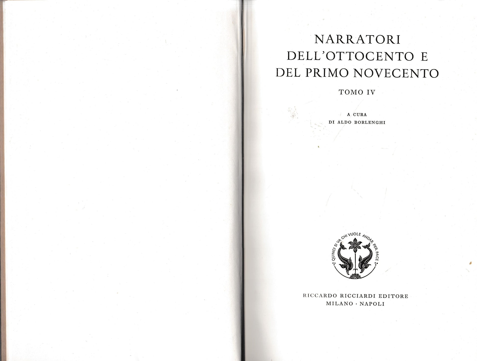 La letteratura italiana. Storia e testi. Narratori dell'Ottocento e del primo Novecento, volume 64, tomo 4 - copertina