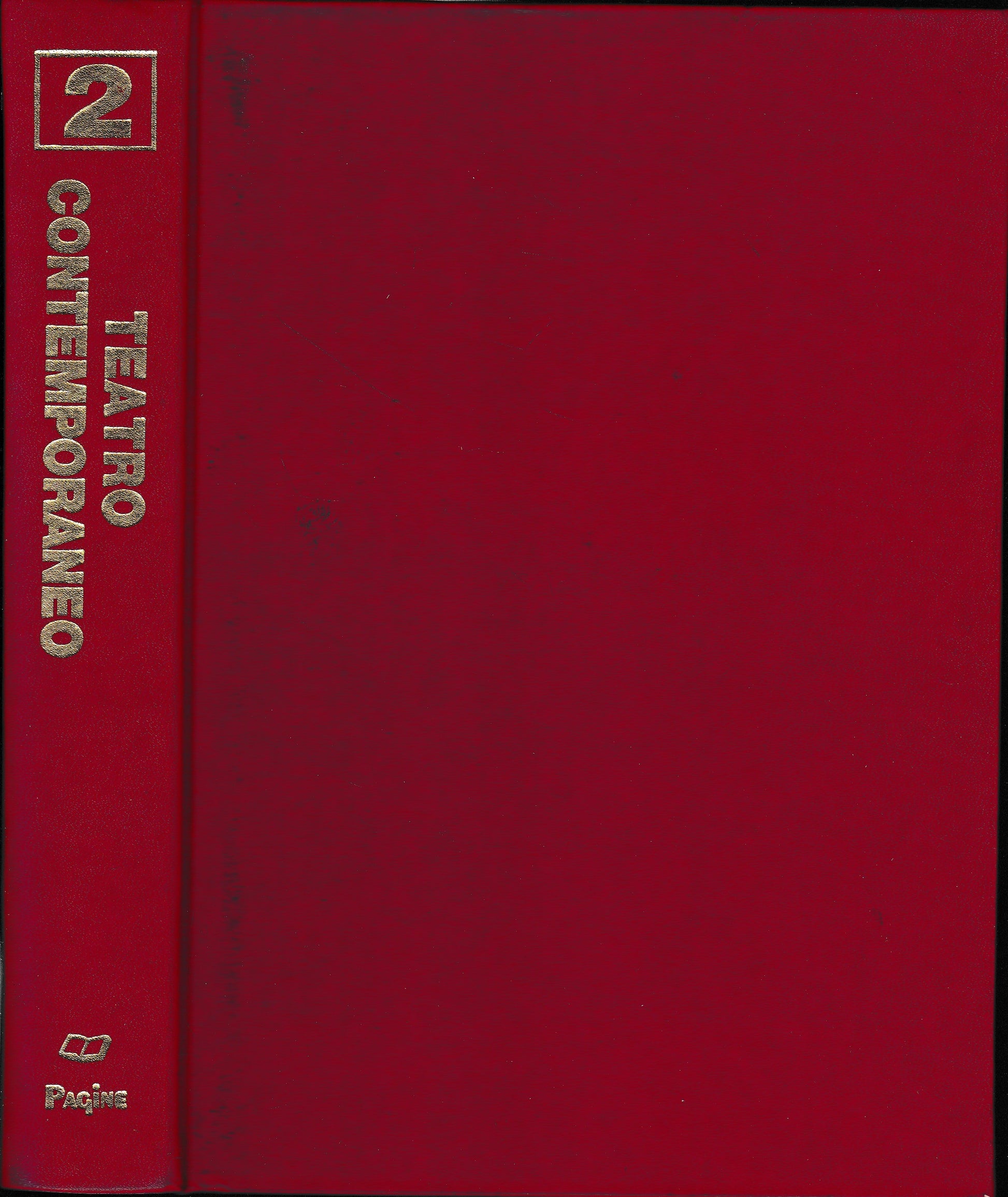 Teatro contemporaneo, volume 2° - copertina