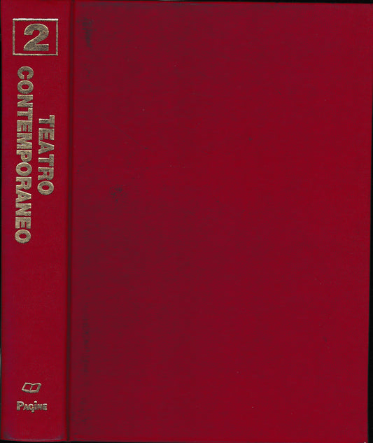 Teatro contemporaneo, volume 2° - copertina