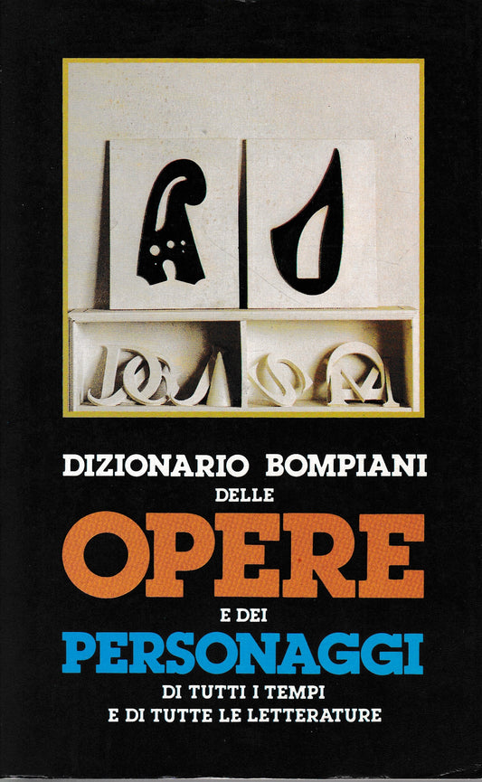 Dizionario Bompiani delle opere e dei personaggi di tutti i tempi e di tutte le letterature, volume dodicesimo indici - copertina