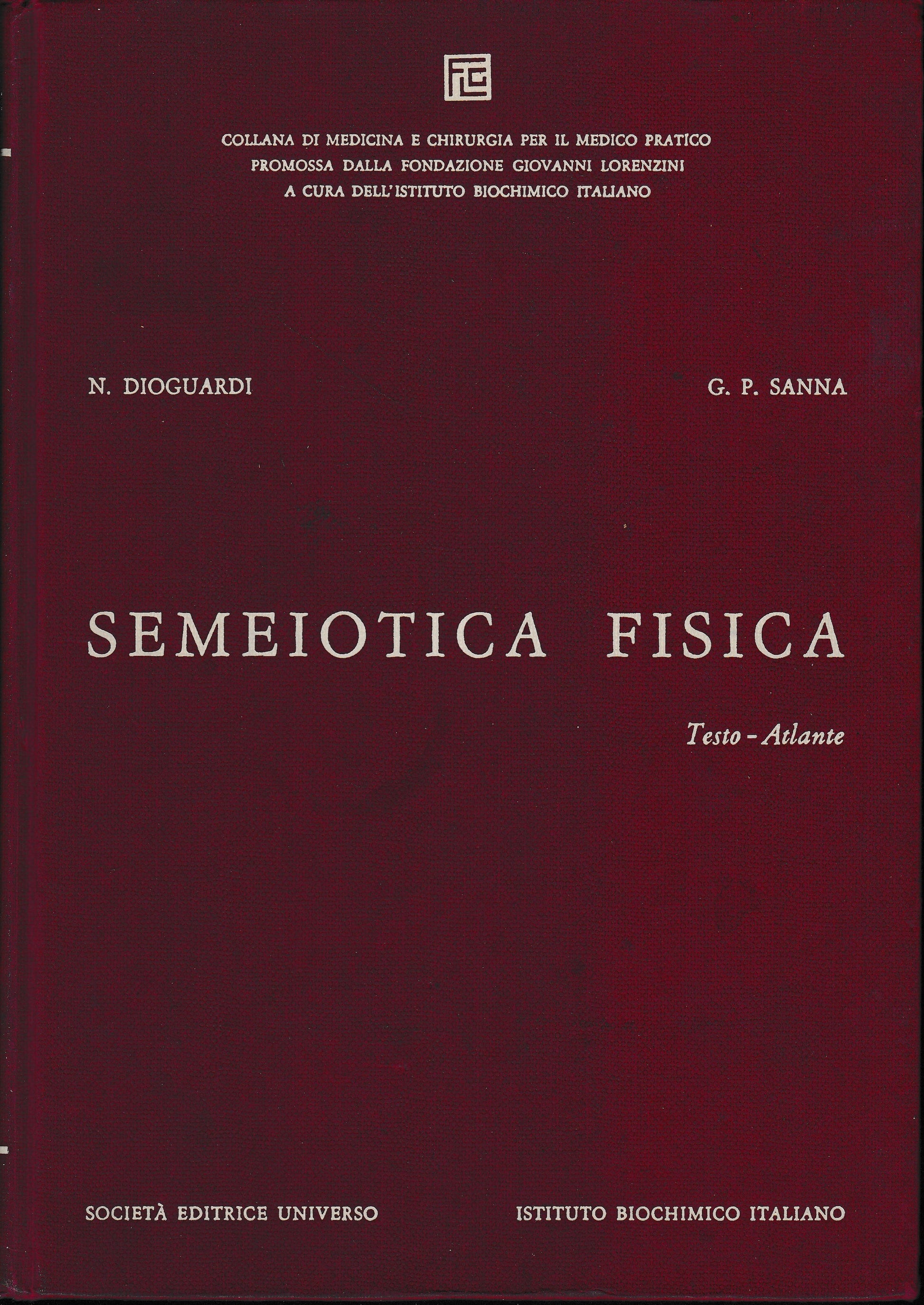 Semeiotica Fisica. Testo - Atlante - copertina