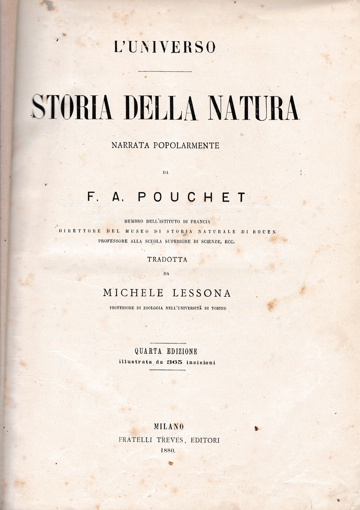 Storia della natura - copertina