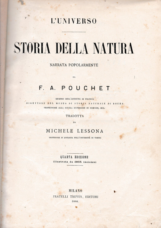 Storia della natura - copertina