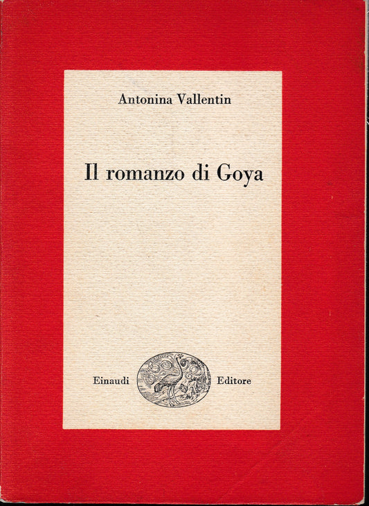Il romanzo di Goya - copertina