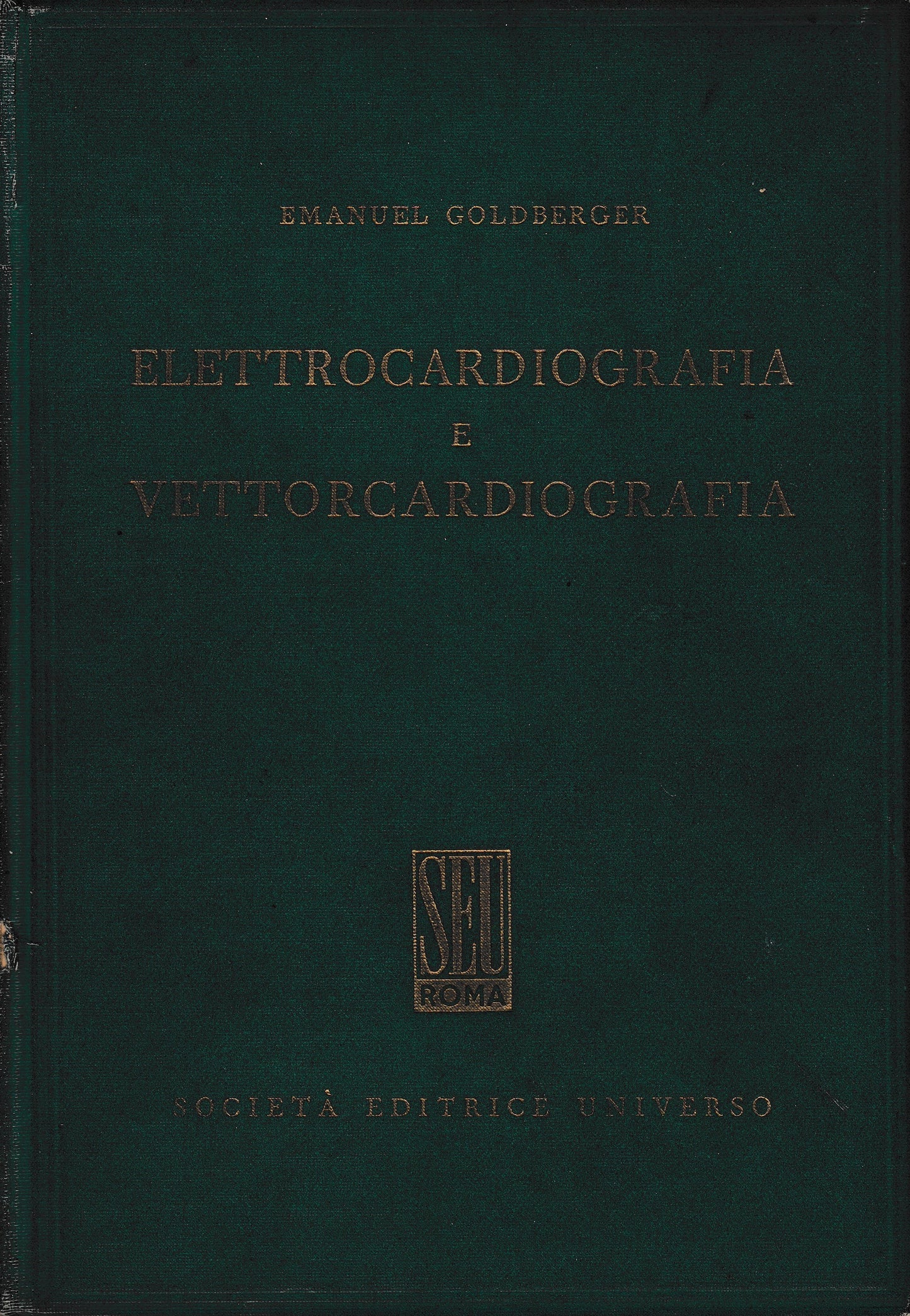Elettrocardiografia e Vettorcardiografia - copertina