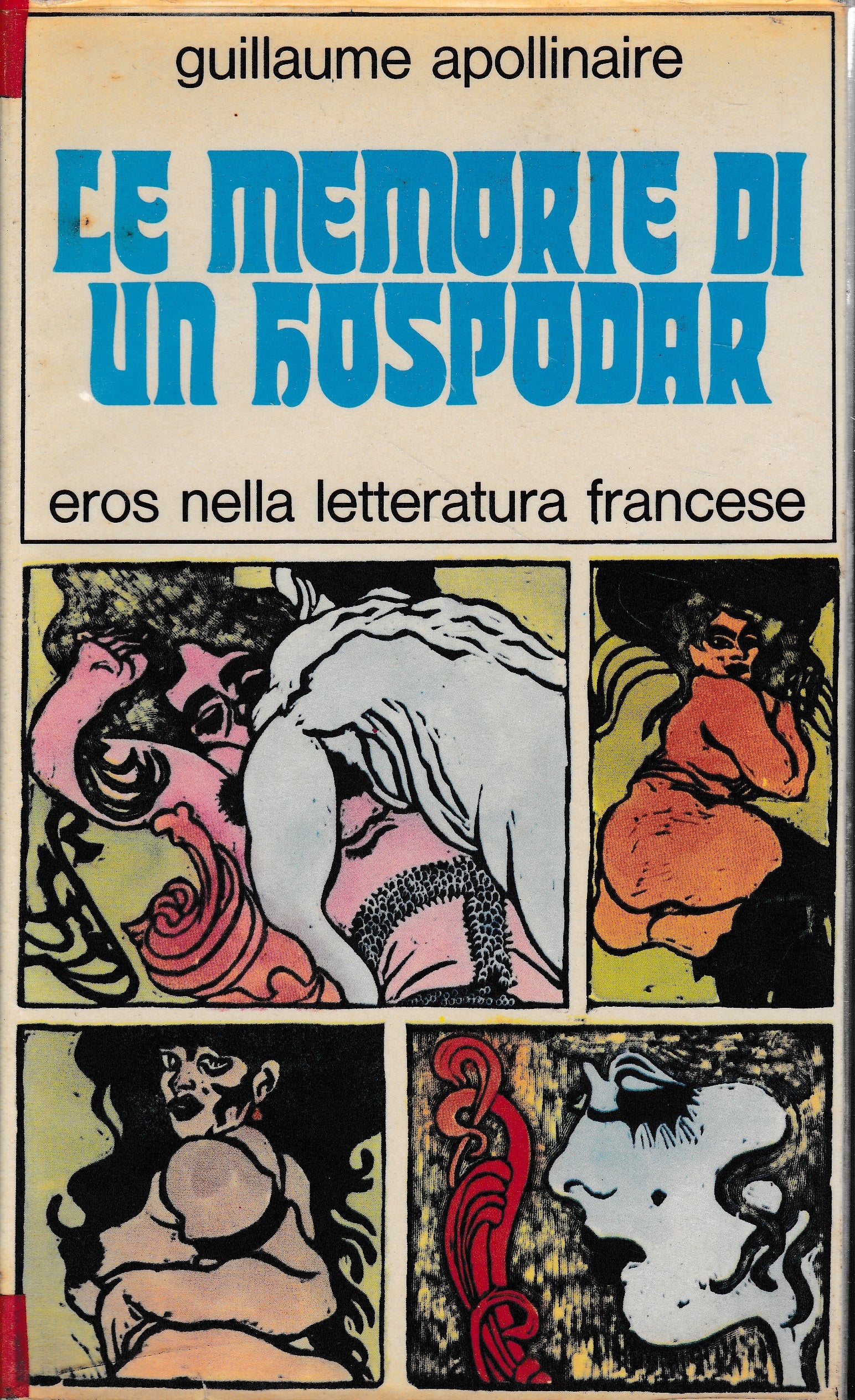 Le memorie di un hospodar, eros nella letteratura francese - copertina