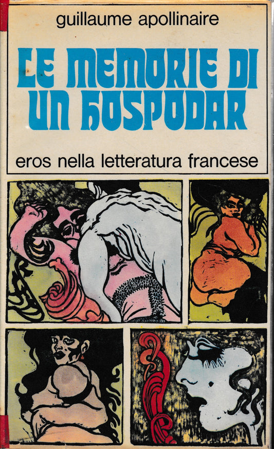 Le memorie di un hospodar, eros nella letteratura francese - copertina