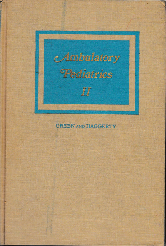 Ambulatory Pediatrics II. Personal health care of children in the office - copertina