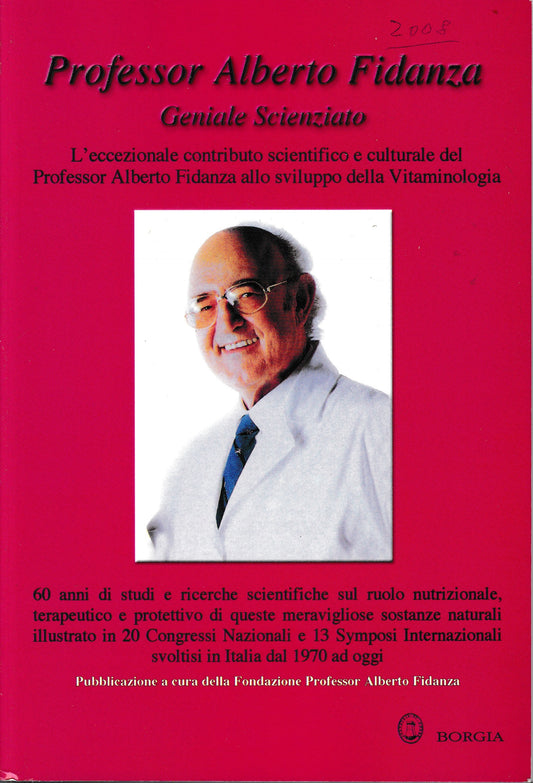 Professor Alberto Fidanza Geniale Scienziato - copertina