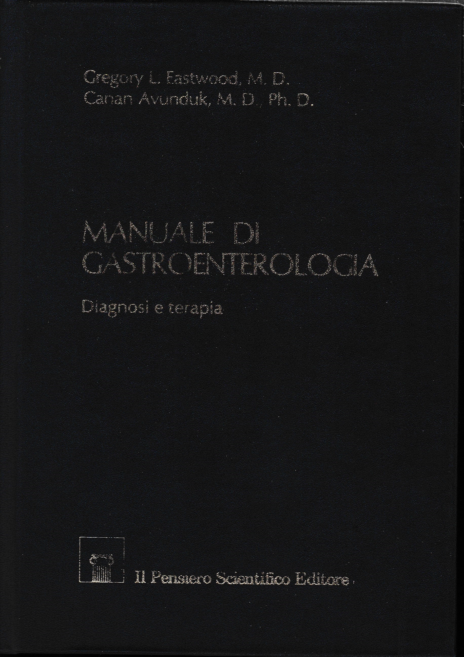 Manuale di Gastroenterologia. Diagnosi e terapia - copertina