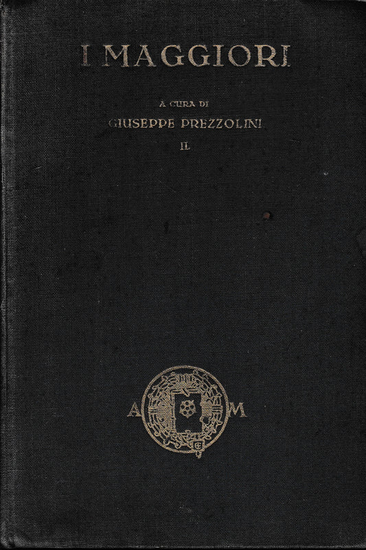 I maggiori autori della letteratura italiana, volume II° - copertina