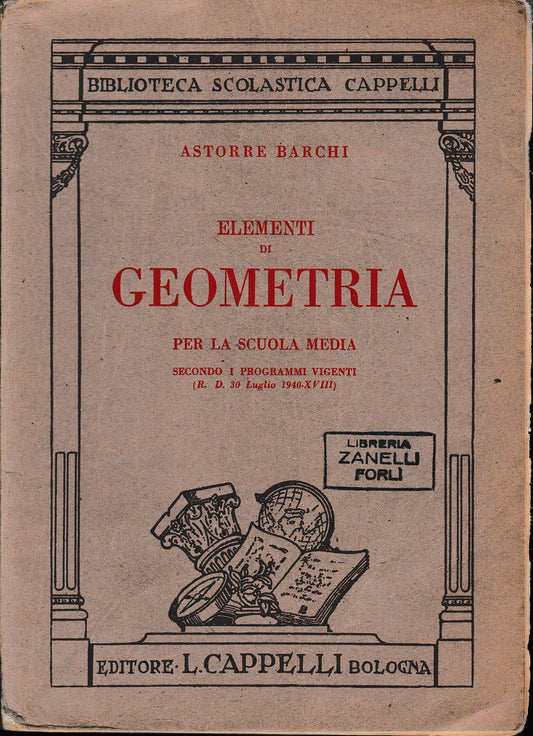 Elementi di Geometria - copertina