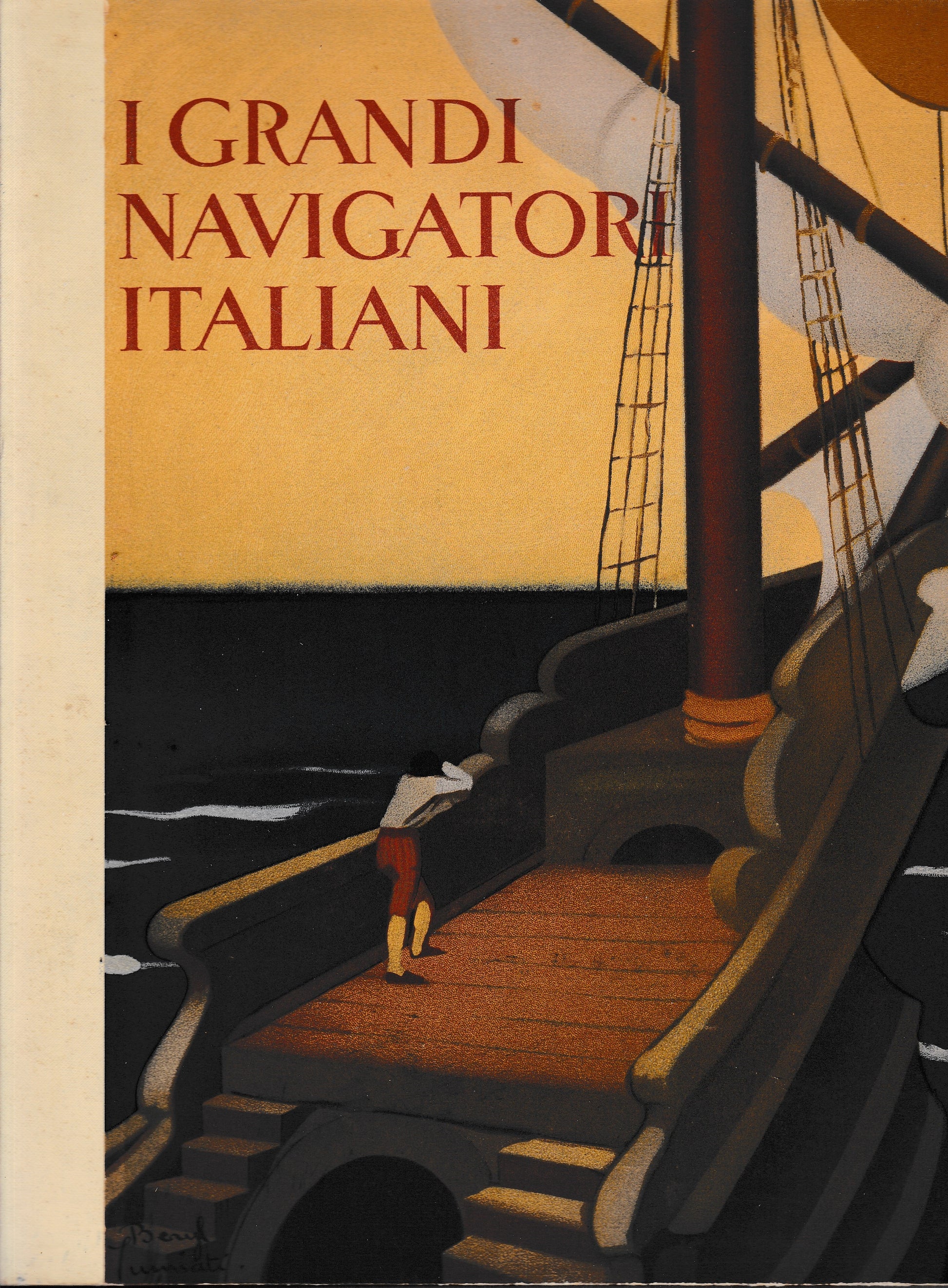 I grandi navigatori italiani - copertina