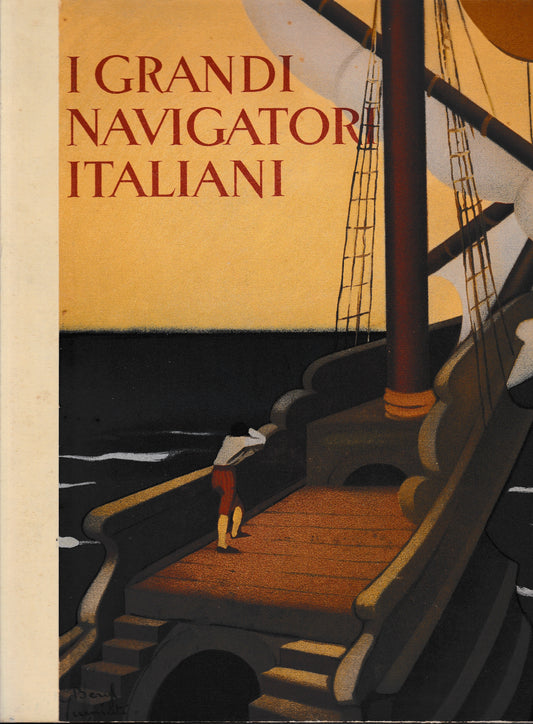 I grandi navigatori italiani - copertina