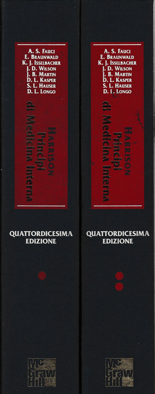 Principi di Medicina Interna, due volumi - copertina