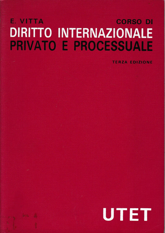 Corso di Diritto Internazionale privato e processuale - copertina