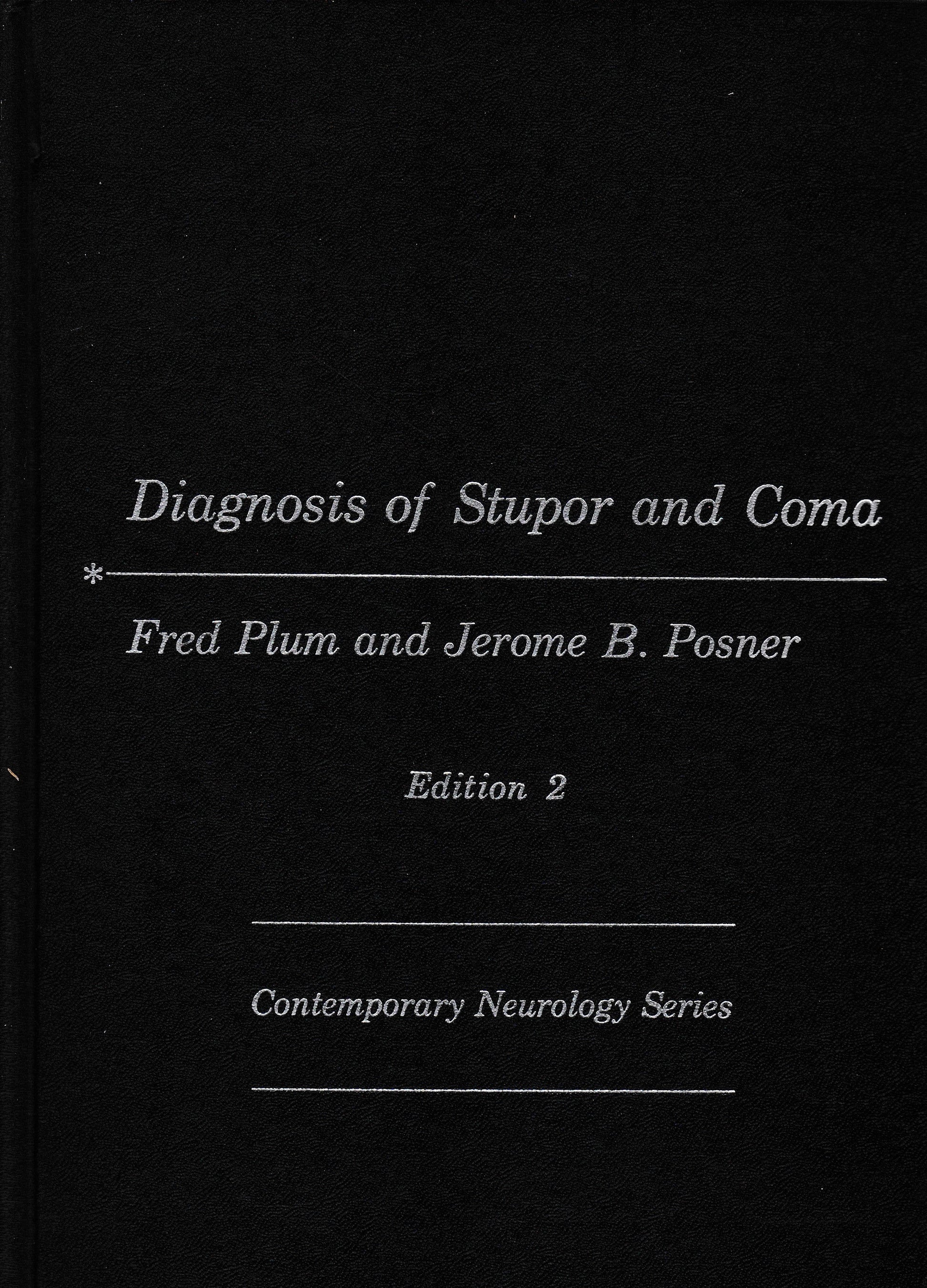 Diagnosis of Stupor and Coma - copertina