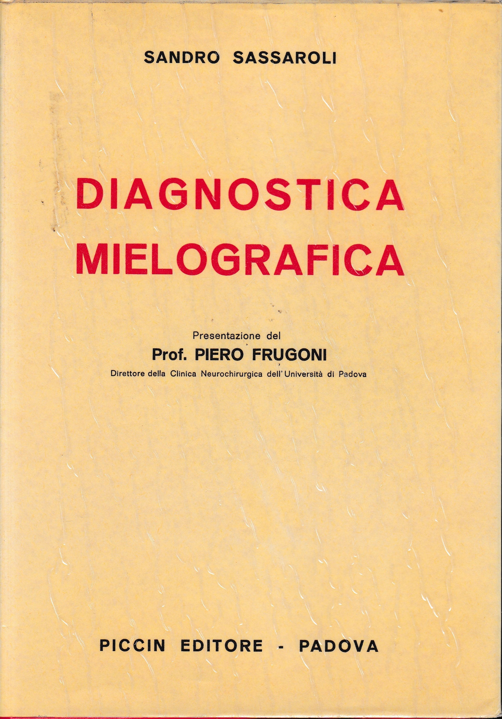Diagnostica Mielografica - copertina