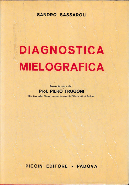 Diagnostica Mielografica - copertina